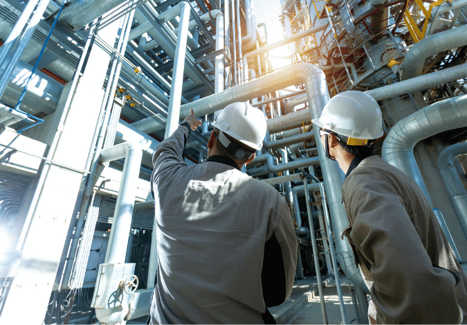 Industrial Engineers and plant workers