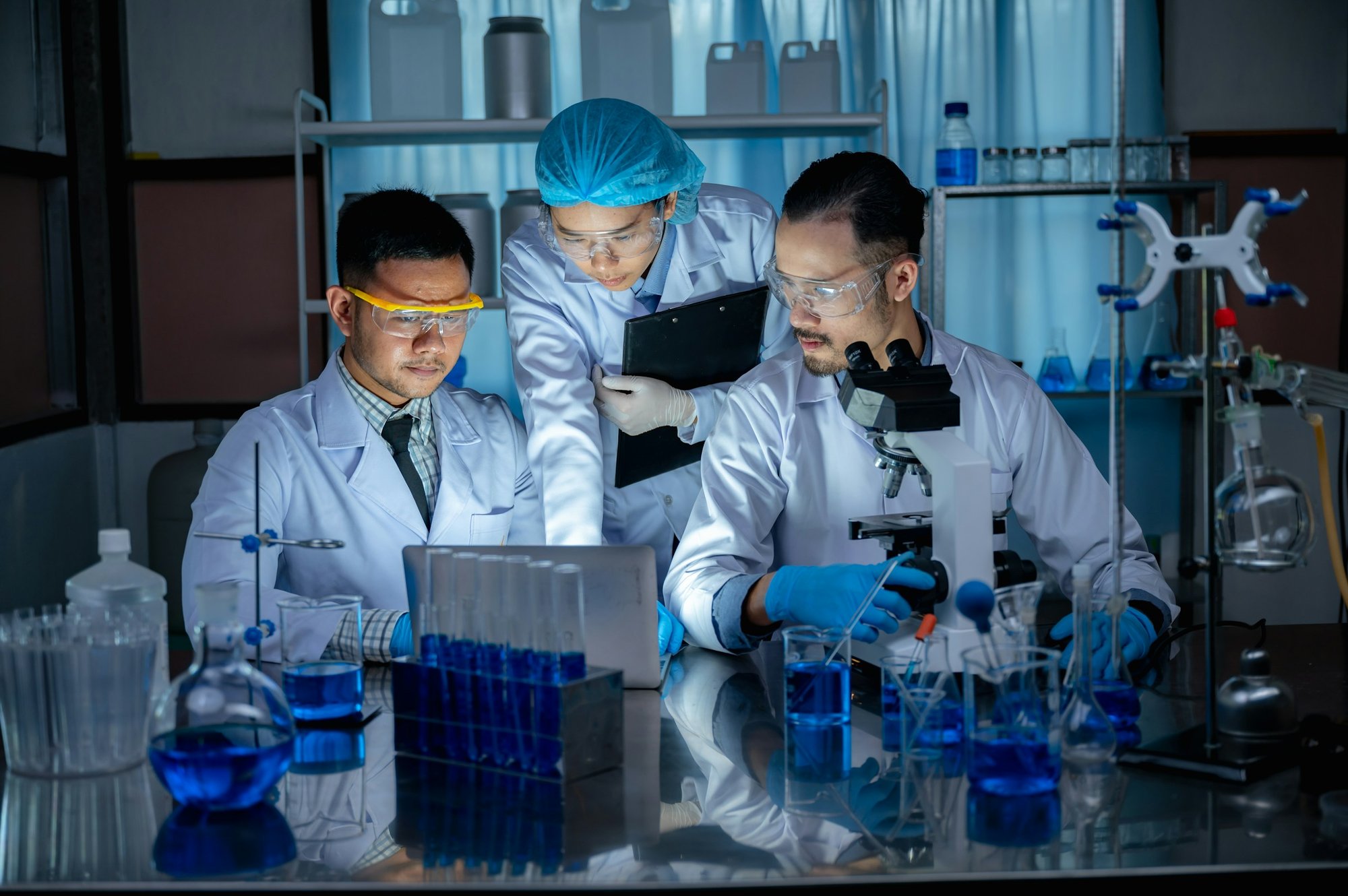 Lab Workers Lab Workers